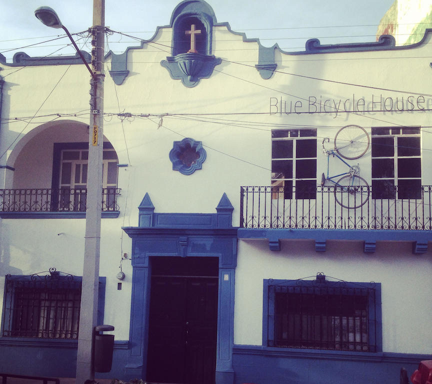 Blue Bicycle House Hostel Queretaro Exterior photo